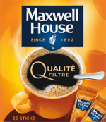 maxwell house qualite filtre 25 sticks