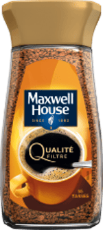 maxwell house qualite filtre bocal 100g