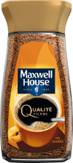 maxwell house qualite filtre bocal 200g