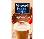 maxwell house sticks cappuccino classique new